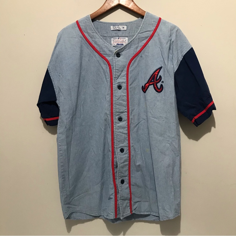 Vintage 1989 Atlanta Braves Starter Shirt